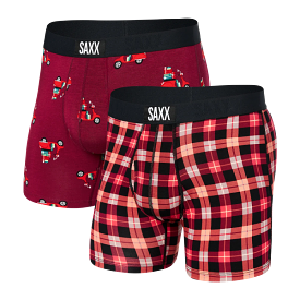 ULTRA SOFT BOXER BRIEF CHRISTMAS 2PK