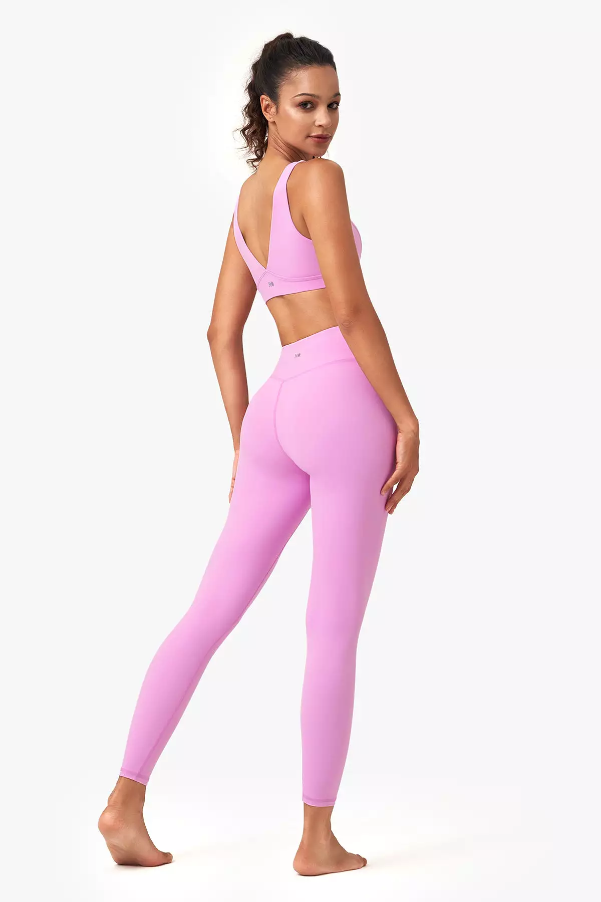 V-Waist Seamless Capri Leggings