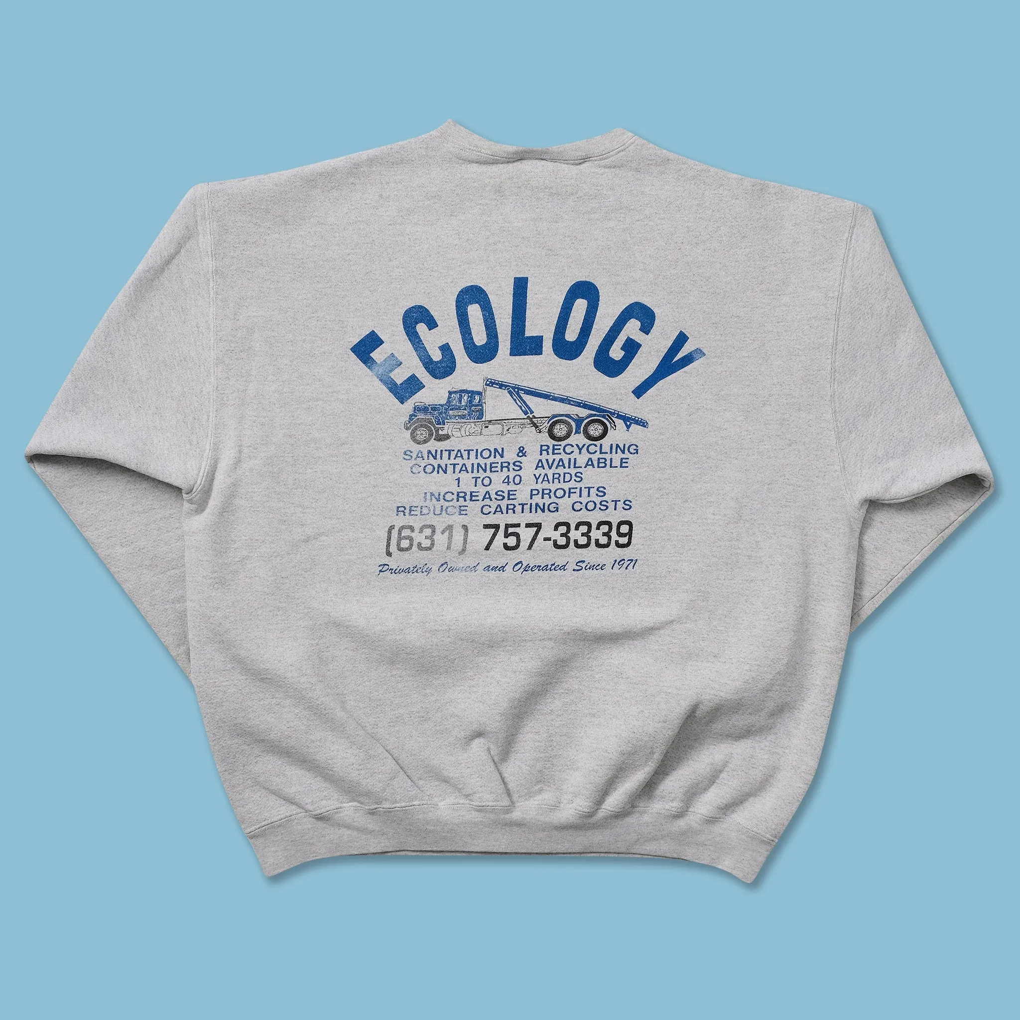 Vintage Ecology Sweater XLarge