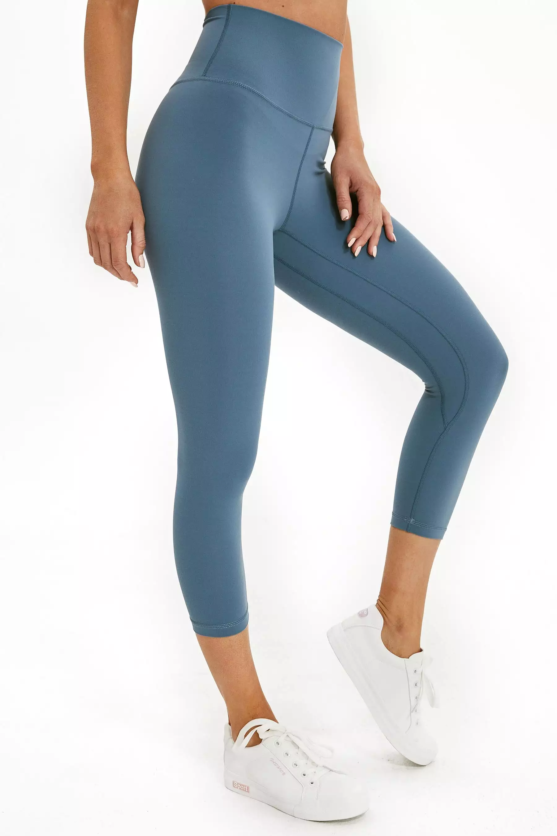 Walk And Talk High Waisted Capri Legging With Pocket