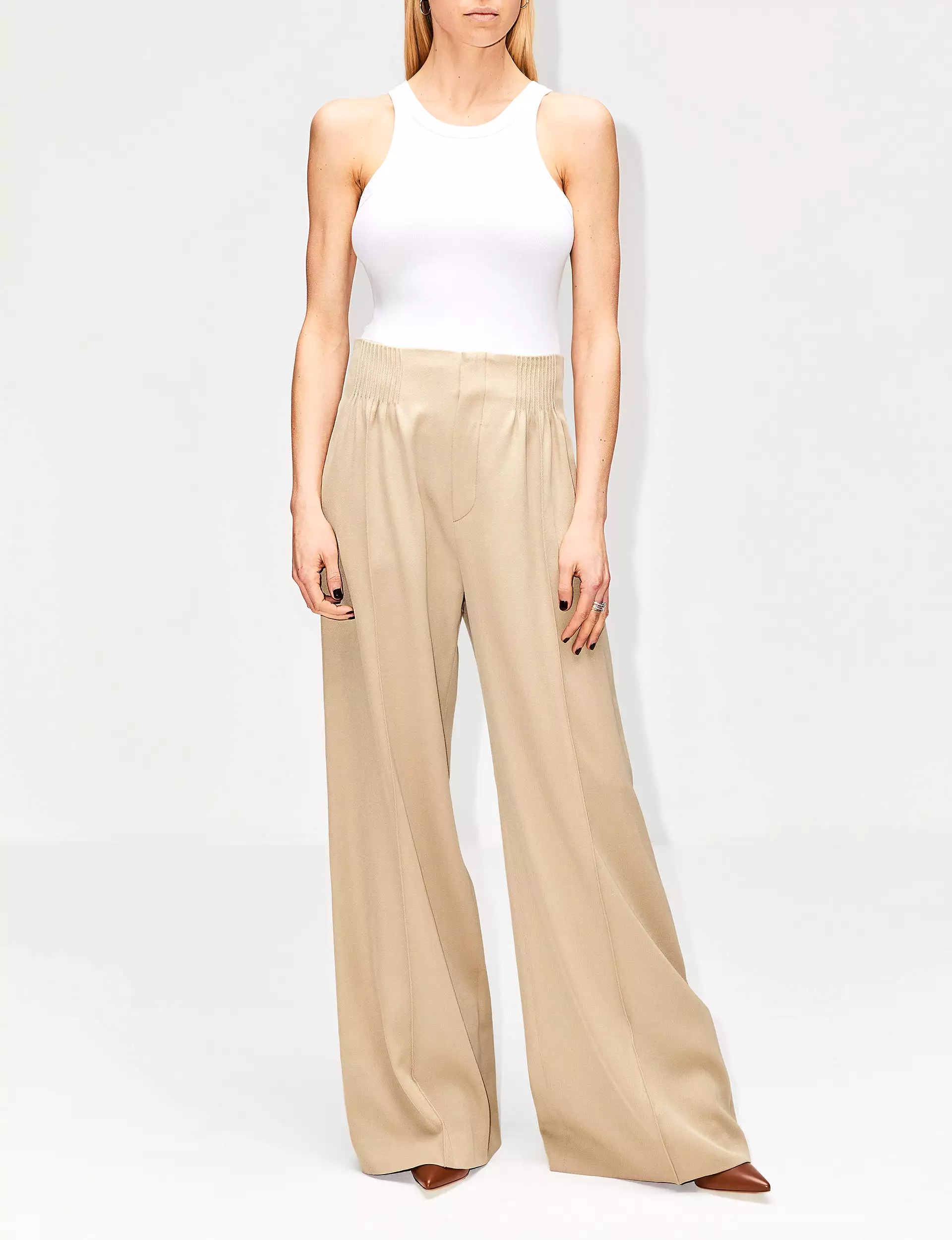 Wide Leg Trouser