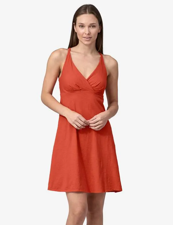 Women's Amber Dawn Dress - Pimento Red