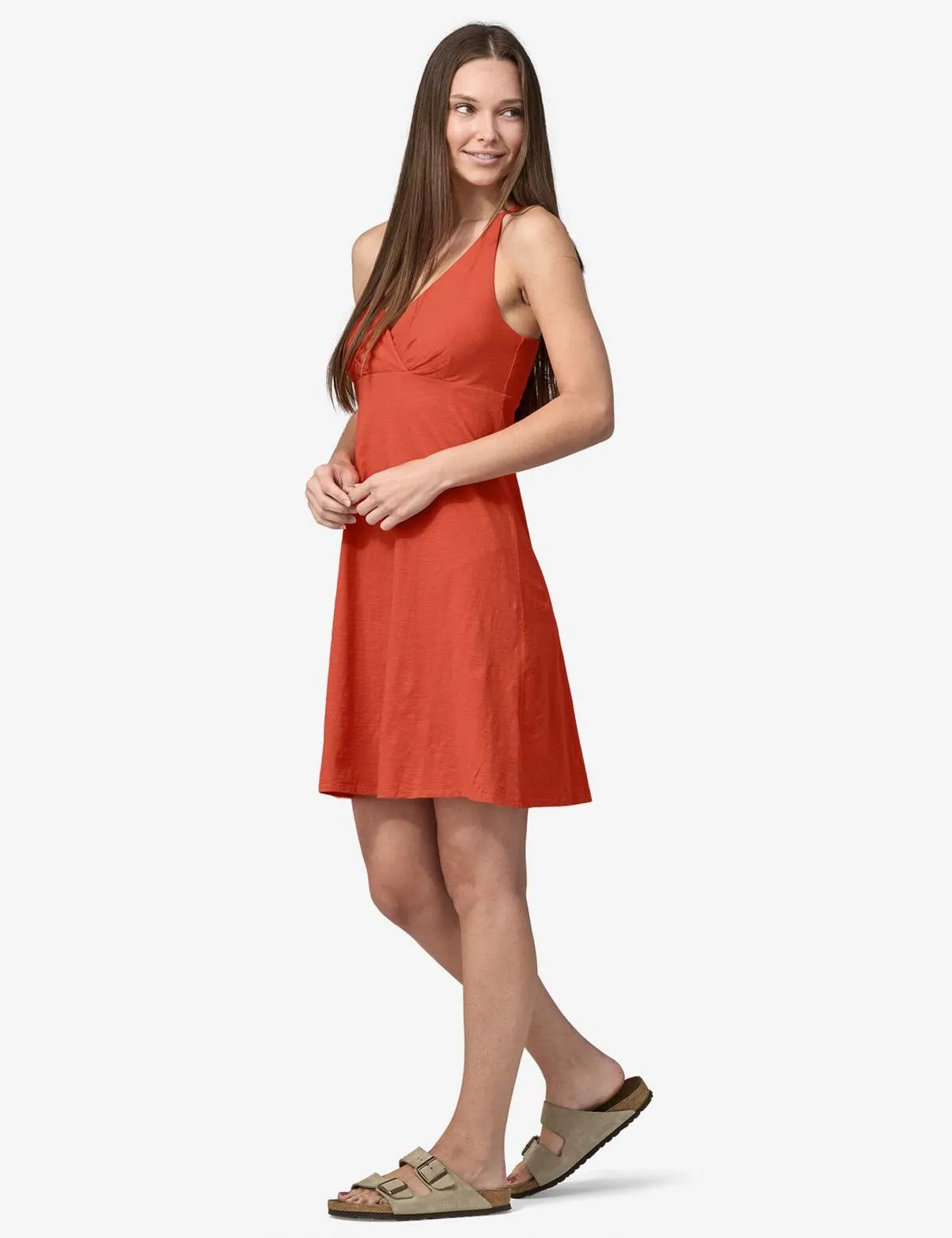 Women's Amber Dawn Dress - Pimento Red