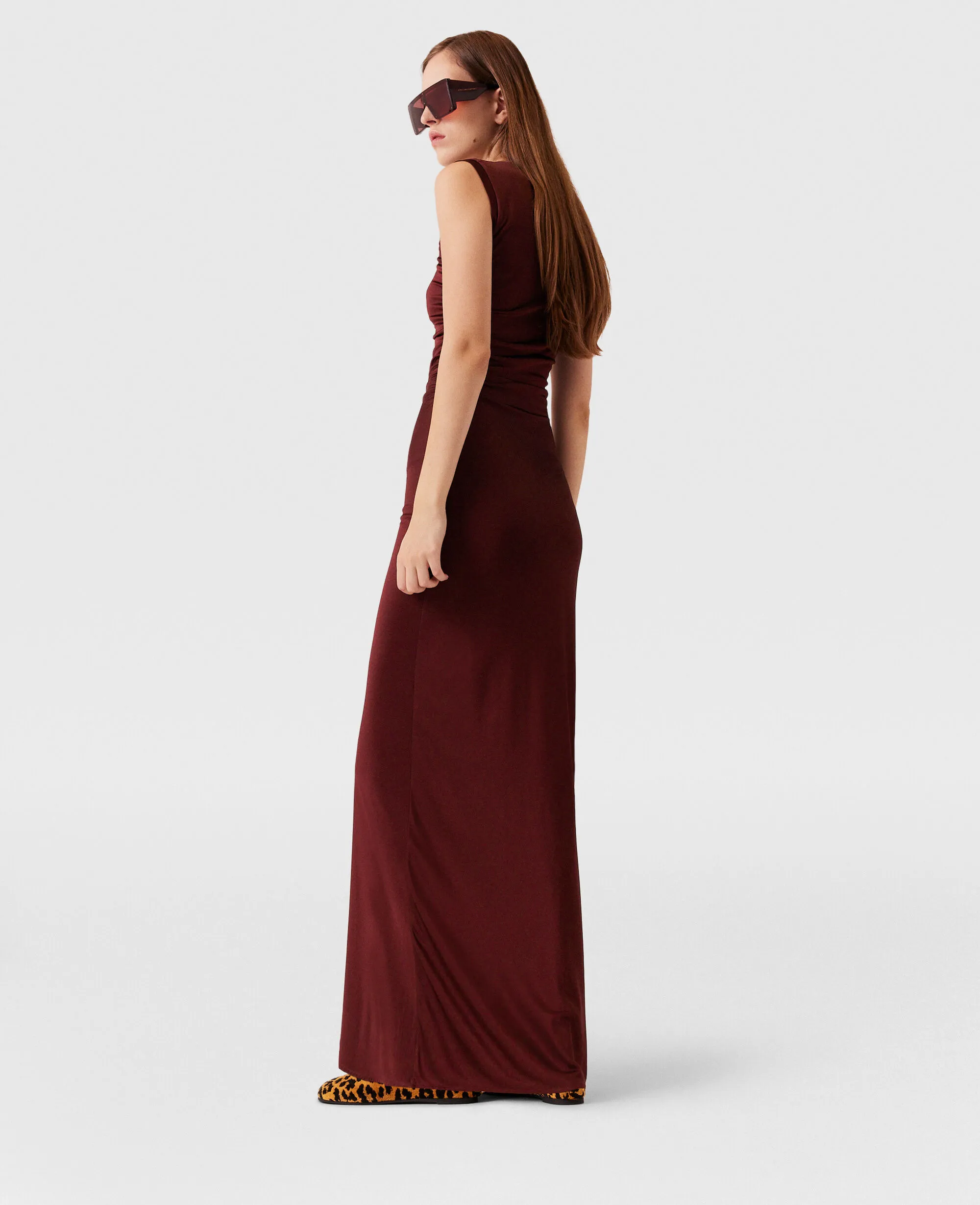 Wrap-Over Maxi Dress