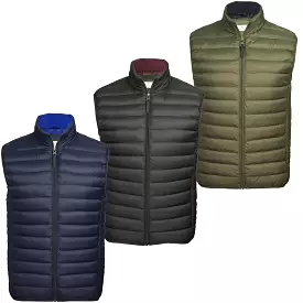 Xact Men's Funnel Neck Quilted Puffer Gilet/ Bodywarmer