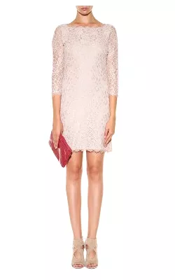 Zarita Lace Dress Pink