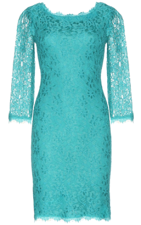 Zarita Lace Dress Teal